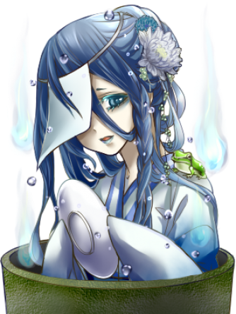 お菊さん 妖怪幽霊キャラコン 白玉えん ストリエ お菊さん 妖怪幽霊キャラコン 白玉えん ストリエ