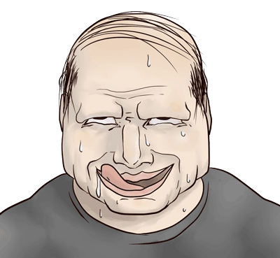 汚い系モブおじさん | 鶏もも肉 | kakuzoo (旧:ストリエ)