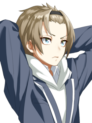 制服の男の子02a ポーズ1 表情2 右向き 猫峰もあ Kakuzoo 旧 ストリエ