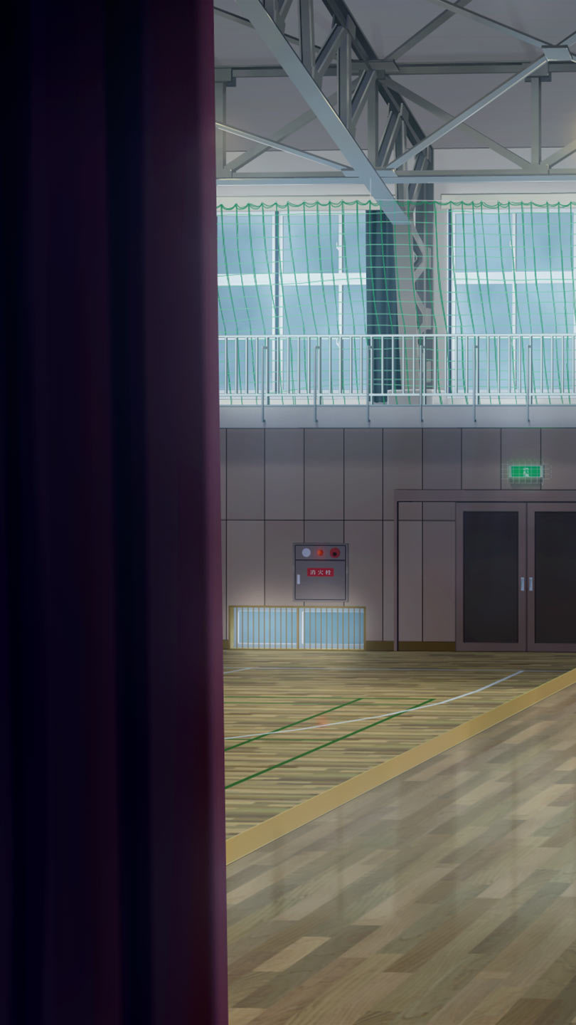 体育館舞台袖 曇り 彩 雅介 Kakuzoo 旧 ストリエ